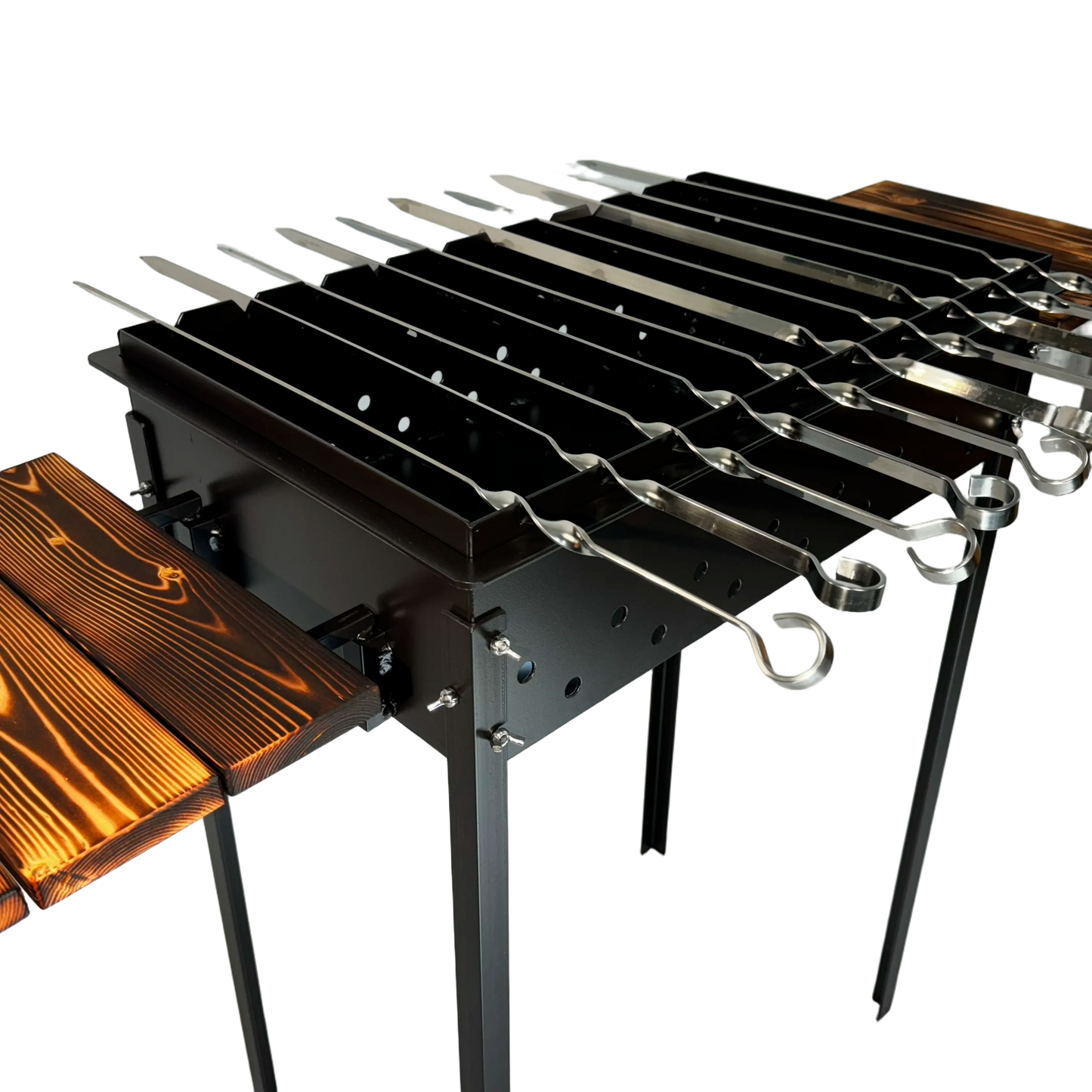 BBQ Grill Steel Mangal Heavy-duty 14x24 inch  (11Ga/3mm)